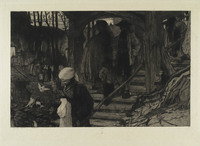 KG 08238
<br/>
'Baptême à Fribourg'
<br/>
<em>Zilcken, Charles Louis Philippe (Philip) (1857-1930)</em>